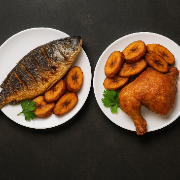 Alloco au Poisson et au Poulet – Une Explosion de Saveurs Africaines
