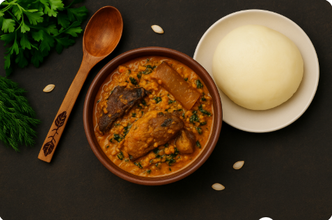 Fufu & Egusi Soup : L’incontournable de la cuisine nigériane